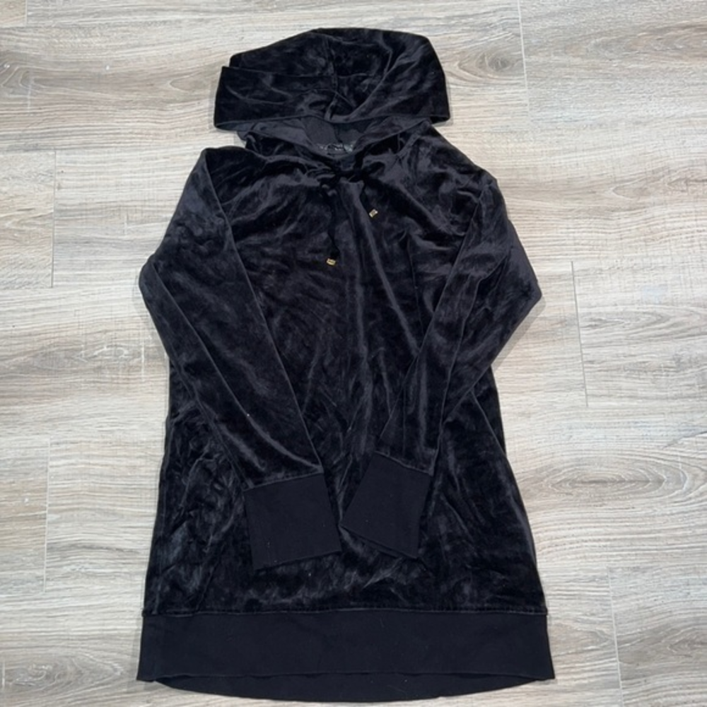Victoria’s secret vintage black tunic velvet Valore